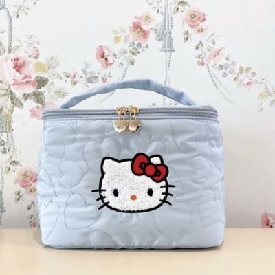 HEART QUILTING VANITY BAG