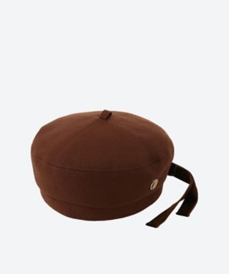 帽子 MARGE TOKYO BERET CITYSHOP 60size mature ha.｜トップ ギャザー ビッグ シルク ベレー帽 “beret top
