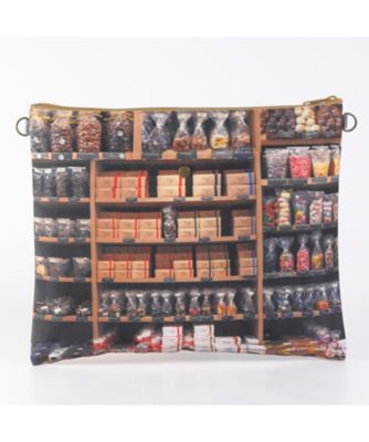 ☆レトロA4ポーチ（チョコレート屋） | MARON BOUILLIE/マロン