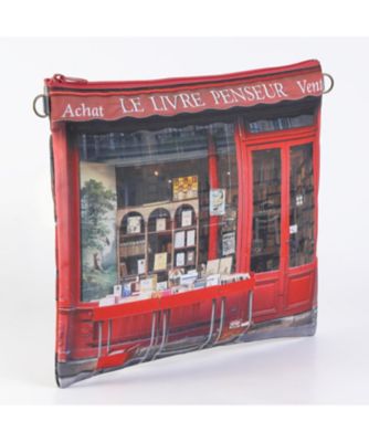 ☆レトロA4ポーチ（本屋） | MARON BOUILLIE/マロン・ブイー | 三越