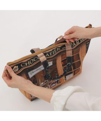 MARON BOUILLIE マロンヴィー レトロ３WAYトート　チョコレート屋 MARON BOUILLIE マロンヴィー レトロ3WAYトートチョコレート屋