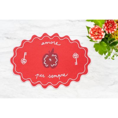 ＜BITOSSI HOME / ビトッシ ホーム＞★プレイスマット　Ｌｏｖｅ　Ｆｏｒｅｖｅｒ