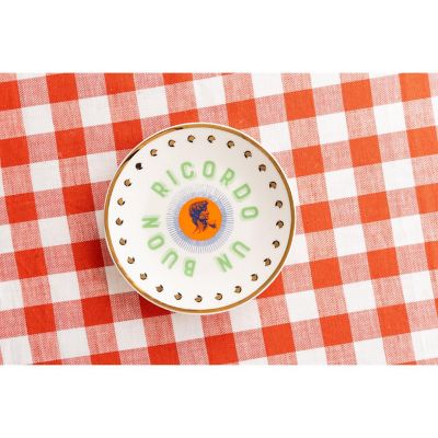 ＜BITOSSI HOME / ビトッシ ホーム＞★ゴールドリムブレッドプレート　Ｄａｖｉｄ