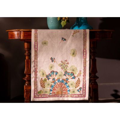 ＜Tessitura Toscana Telerie＞★リネンテーブルランナー　パピロ