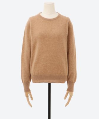 アパルトモン　ドゥーズィエムクラス カシミア混　長袖ニット 厚手　ブラウン 2025年最新】アパルトモン l'appartement ニットの人気アイテム