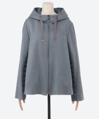 ■KITH■ ミックス マイクロ スエード ノア ジャケット ☆スエード調ジャケット | noa-ge(Women/大きいサイズ)/ノアジェ