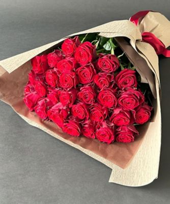 ＜第一園芸＞バラの花束　３０本