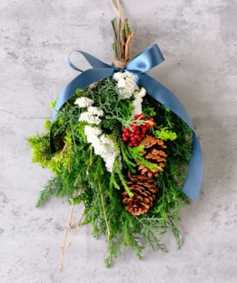 クリスマス】クリスマススワッグ（生花） 12月2日（火