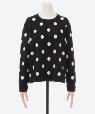 新品　meimei メイメイ　カシミヤ　セーター　ニット　ネイビー　M Lシルク mei-mei】カシミヤ100％ソフトリブネックポロネックセーター