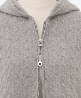 ☆フード付きカシミヤ100％ベスト | PLATINUM mei-mei (Women