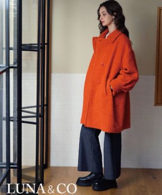 美品 IENA ウール メルトン コート 38 M相当 オレンジ 美品 IENA ウール メルトン コート 38 M相当 オレンジ - メルカリ