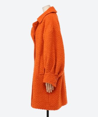 beautifulpeople コート S相当　裏地ハワイ柄　キャメル　日本製 ループウールコート | LUNA＆CO/ルナアンドコー | 三越伊勢丹