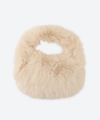 フランミュー /フランミュー エコファーバック(クローバー) ベージュ 旅行用かばん・バッグ【三越伊勢丹/公式】