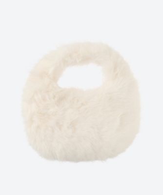 フランミュー /フランミュー エコファーバック(クローバー) シロ 旅行用かばん・バッグ【三越伊勢丹/公式】