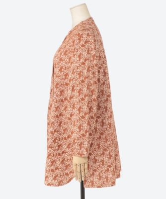 ★プリントチュニックブラウス（クローバー）