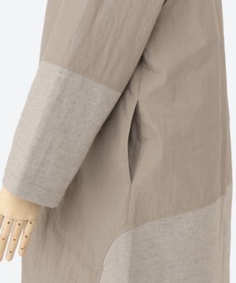 ★中わたバイカラーコート（クローバー）