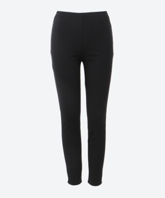 【SALE】QUINTY (Women/大きいサイズ)/クインティ 裏起毛ストレッチレギンスパンツ(クローバー) ブラック パンツ・ズボン【三越伊勢丹/公式】