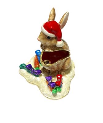 ☆クリスマストリンケットボックス「バニー＆キャロット」 | Craycombe