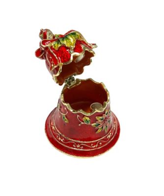 ♡トリンケット♡ ♡ハート型ボックス ☆クリスマストリンケットボックス「クリスマスベル」 | Craycombe