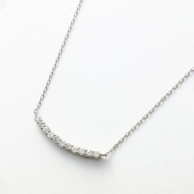 ★Ｐｔダイヤモンドネックレス