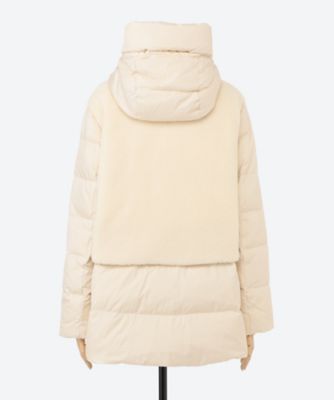 ☆ボア使いタフタダウンコート | noa-ge/ノアジェ | 三越伊勢丹
