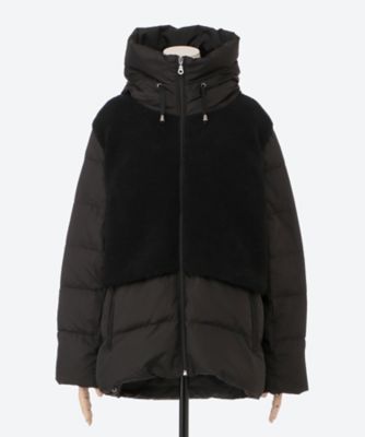 ☆ボア使いタフタダウンコート | noa-ge/ノアジェ | 三越伊勢丹