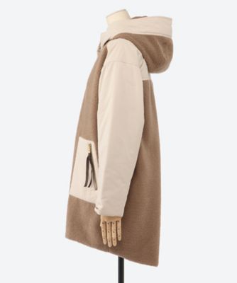 ボア使い中綿コート | noa-ge/ノアジェ | 三越伊勢丹オンライン