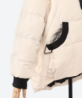 ☆配色使いダウンコート | noa-ge/ノアジェ | 三越伊勢丹オンライン