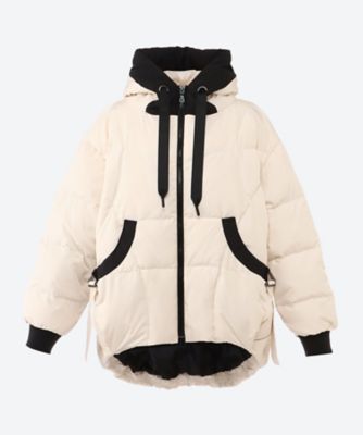 ☆配色使いダウンコート | noa-ge/ノアジェ | 三越伊勢丹