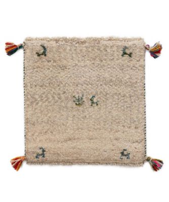 【SALE】三越伊勢丹オンラインストア ペルシャ手織りギャッベ チェアサイズ 24（3）MS14448 ラグ【三越伊勢丹/公式】