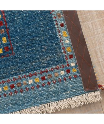 ☆ペルシャ手織りリーズバフトギャッベ 玄関マットMサイズ 7 | 三越