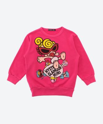 送料無料】ANGEL MINI 羽付き裏毛トレーナー