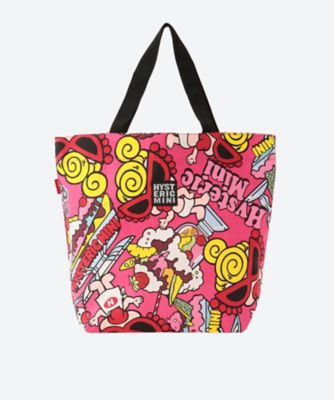 HYSTERIC MINI ヒステリックミニトートバッグ HYSTERIC MINI SWEETS PARLOR総柄