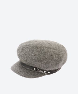 Chapeau d′ O (Women)/シャポー ド オー RaBasque Bit Casquette 254060204 GRAY 帽子【三越伊勢丹/公式】