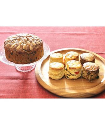 ＜リョウシンドウ＞★ダンディーケーキと３種のスコーンのクリスマスセット
