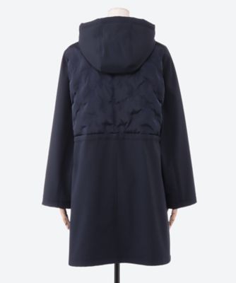 クインティ（QUINTY）/【大きいサイズ】カモフラージュ柄異素材ＭＩＸフード付きジャケット 大きいサイズ】カモフラージュ柄異素材MIXフード付きジャケット