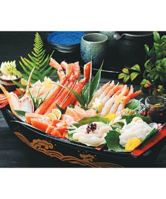 ＜北海道札幌市/海光＞★【産直】ずわいがにとお刺身セット