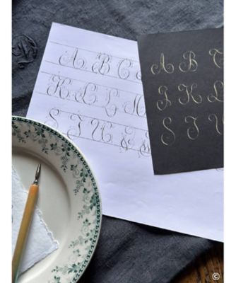 ☆【事前予約】1月26日（月）午前 カリグラフィーレッスン