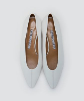 NEBI シューズ 1．0cm WHITE 0992NAPPA