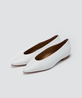 NEBI シューズ 1．0cm WHITE 0992NAPPA