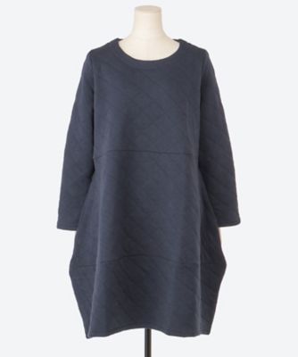 ☆キルティングコクーンチュニックドレス | Tasharuby(Women/大きい