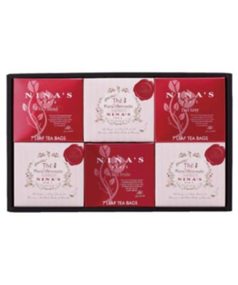 ＜NINA’S MARIE-ANTOINETTE＞★ニナス・ティーバッグセット　６箱　ＮＳ－Ｆ６