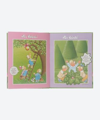 ☆フランス語版ミニ書籍「お庭で」 | Les Triples/みつごちゃん | 三越