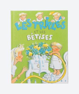 【洋書】Les Triples 　三つ子ちゃん　 フランス語版絵本　希少本　レア ニコル・ランベールの絵本 Nicole Lambert: LES TRIPLES(みつごちゃん