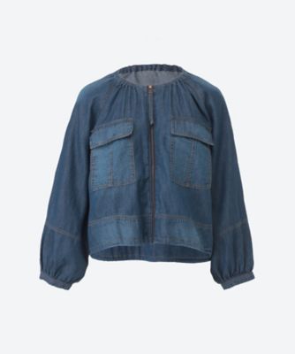 ＜noa-ge(Women/大きいサイズ)＞★デニムジャケット