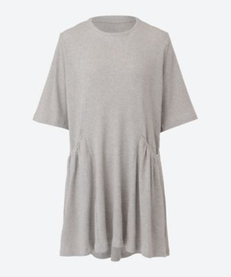 ＜Tasharuby(Women/大きいサイズ)＞★ギャザーポケット付ワッフルチュニックドレス