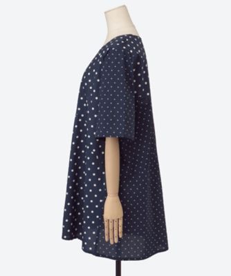 ☆ドット切替チュニックドレス 99079 | QUINTY (Women/大きい