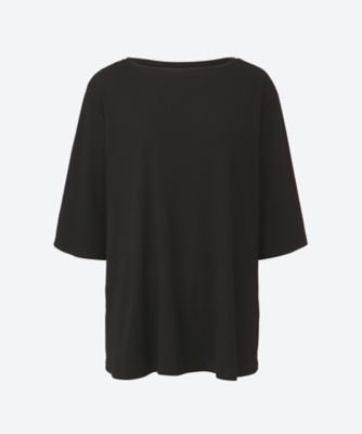 ＜Tasharuby(Women/大きいサイズ)＞★前後２ｗａｙテレコカットソーＴシャツ