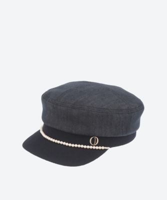 ＜Chapeau d′ O (Women)＞Ｄｅｎｉｍ　Ｐｅａｒｌ　Ｍａｒｉｎｅ　Ｃａｓ　２６１０６０２１１