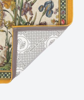 ☆マット バニーガーデン 80cm | Tessitura Toscana Telerie